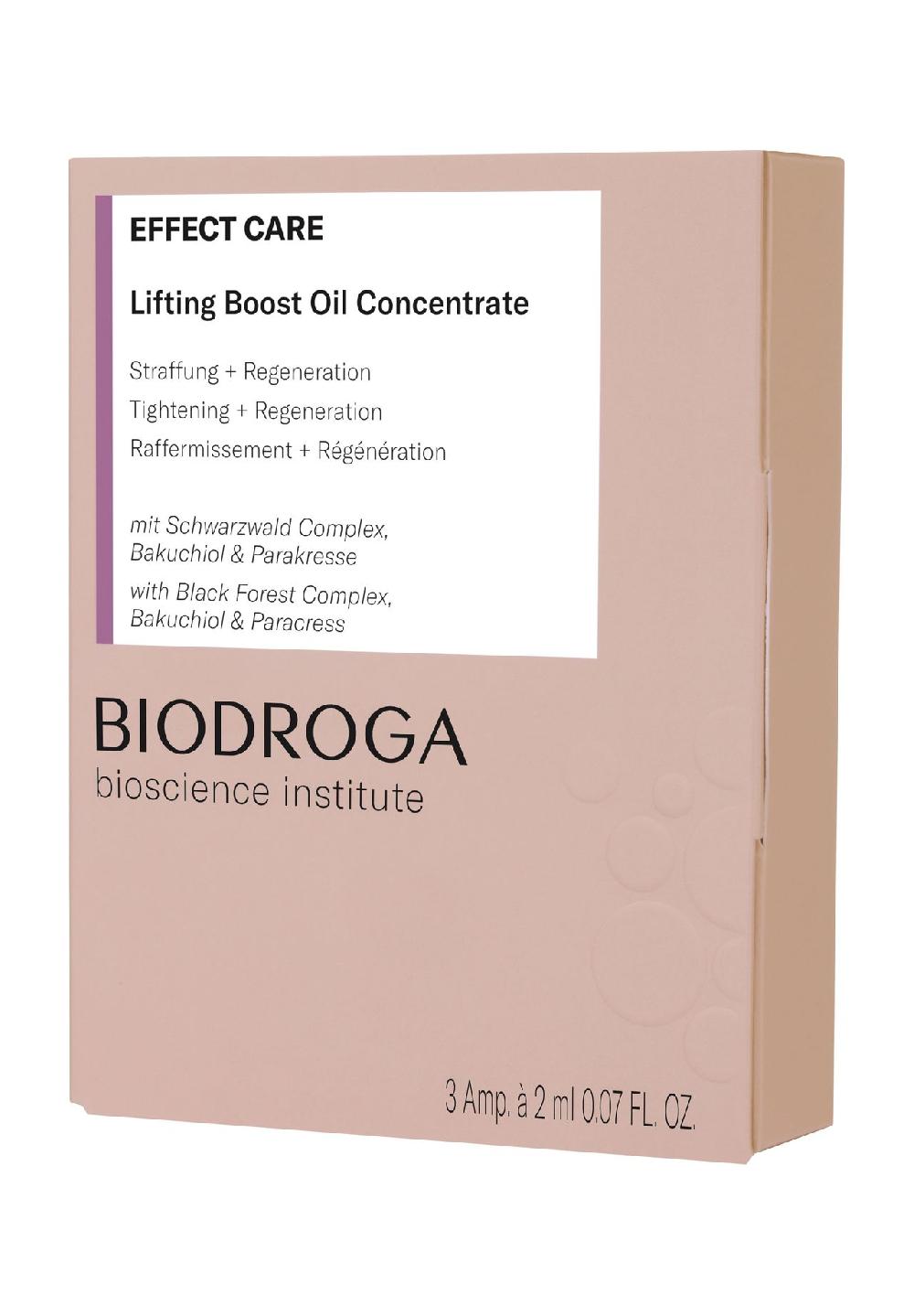 BIODROGA EFFECT CARE Lifting Boost Oil Concentrate Begrenzt auf 3 Tage