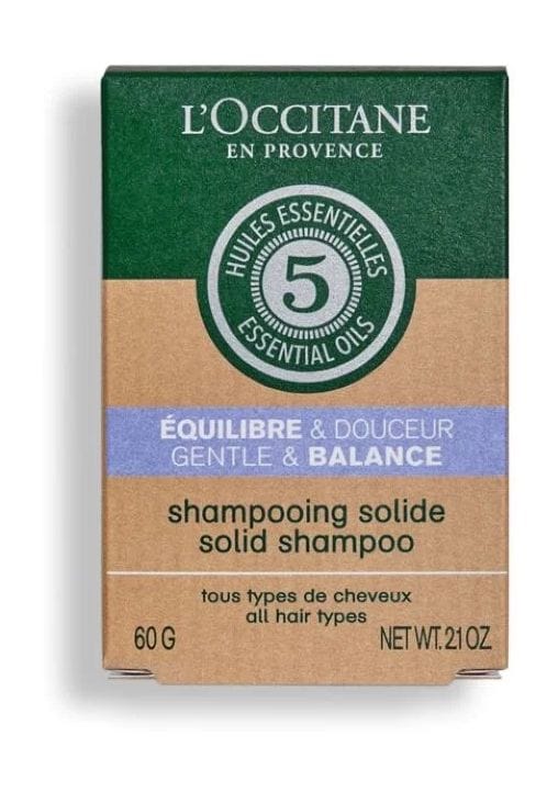 L'OCCITANE SANFTE BALANCE Aromachologie Gentle & Balance Solid Shampoo Limitierter Zeitrabatt
