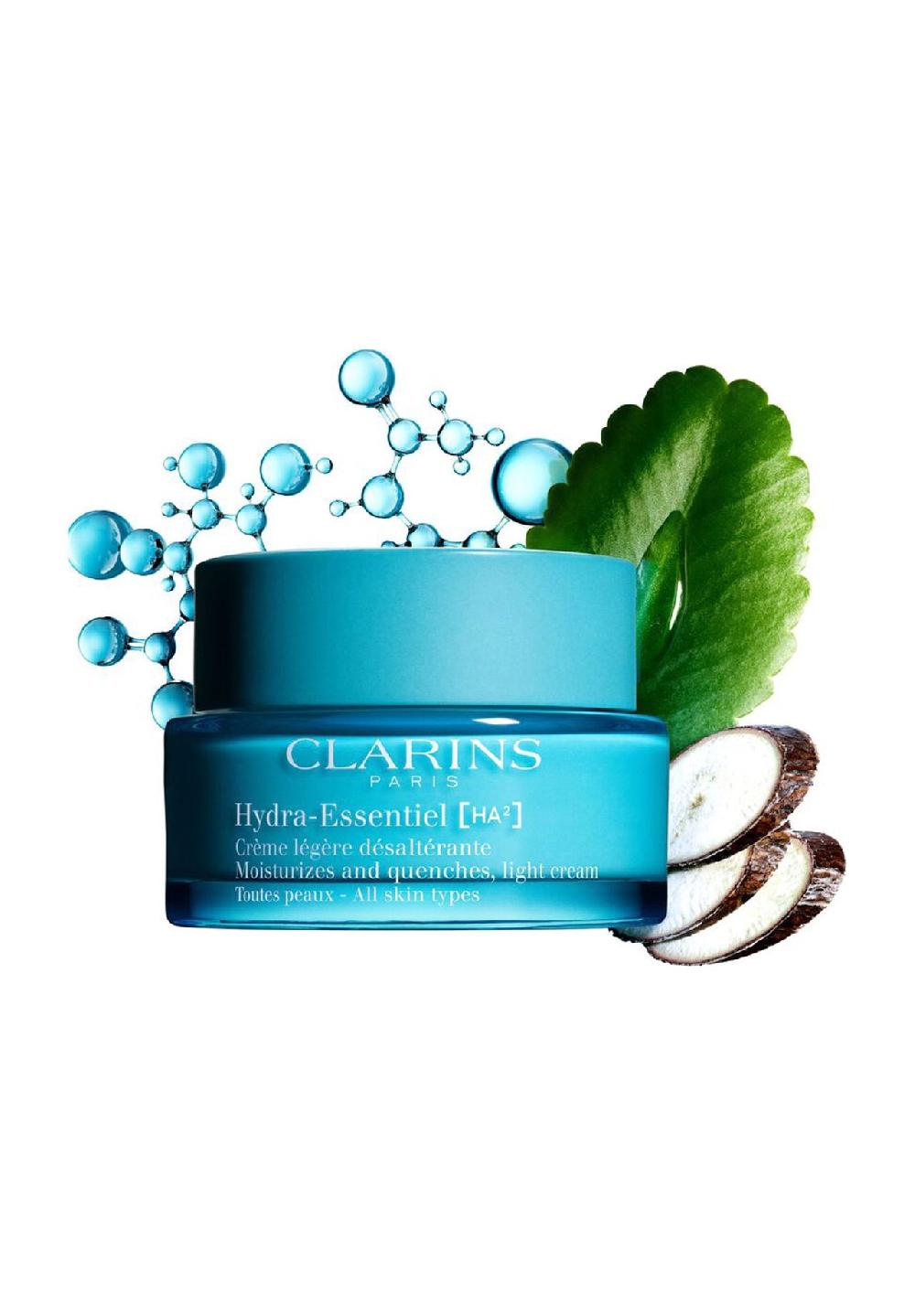 CLARINS HYDRA-ESSENTIEL Moisturizes and Quenches Light Cream Letzte 3 Tage