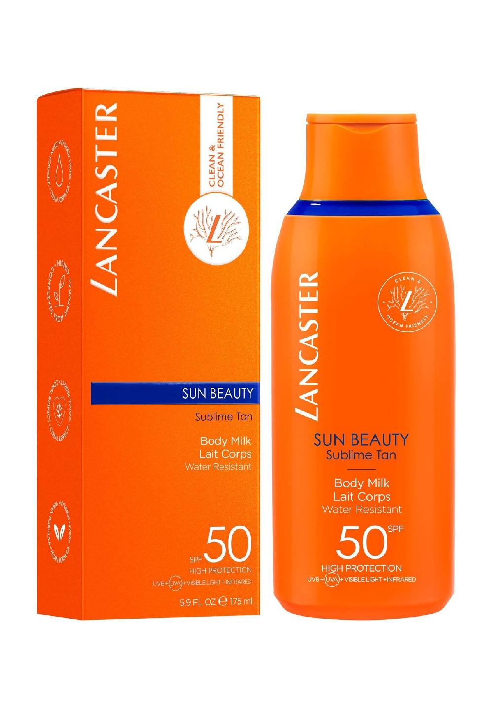 LANCASTER SUN BEAUTY Sublime Tan Body Milk 50 SPF Flash Sale