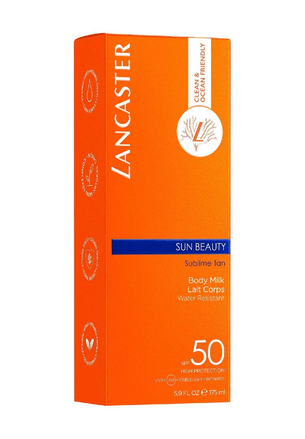 LANCASTER SUN BEAUTY Sublime Tan Body Milk 50 SPF Flash Sale